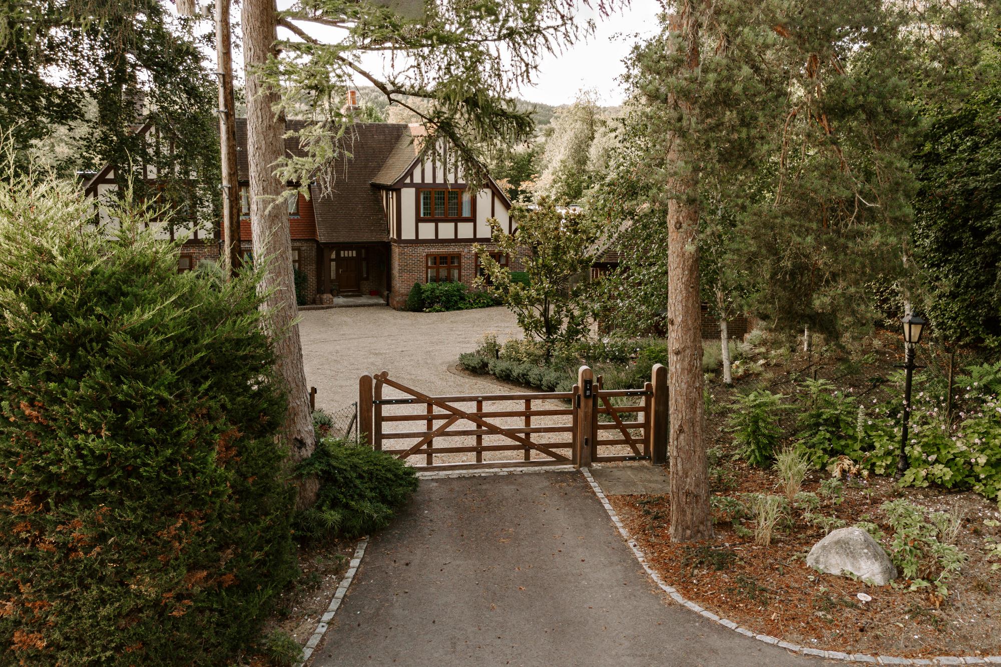 entrance gate dark