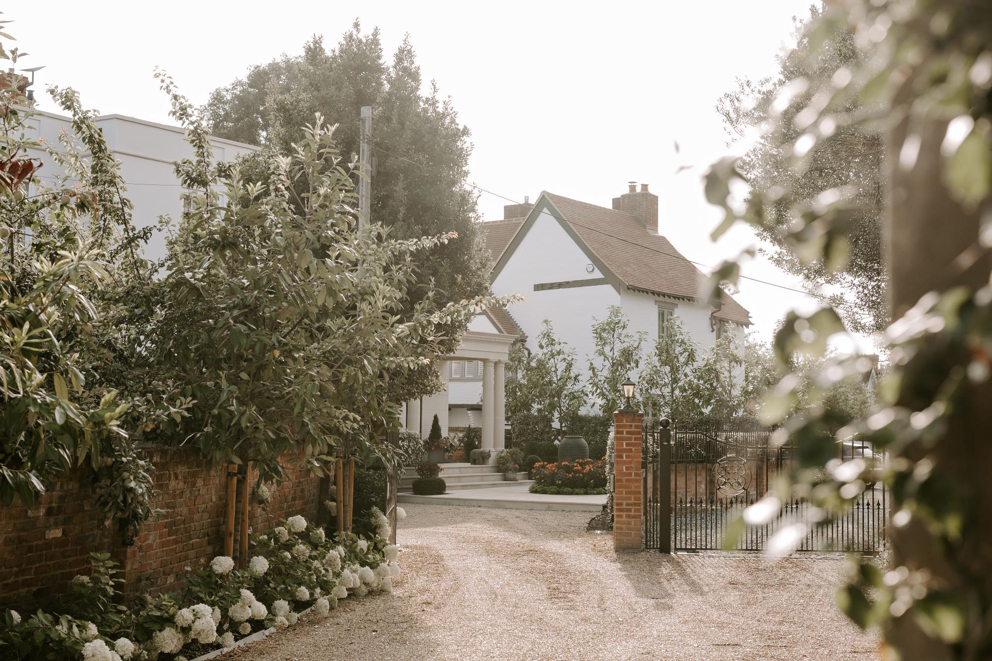 Entrance to the house