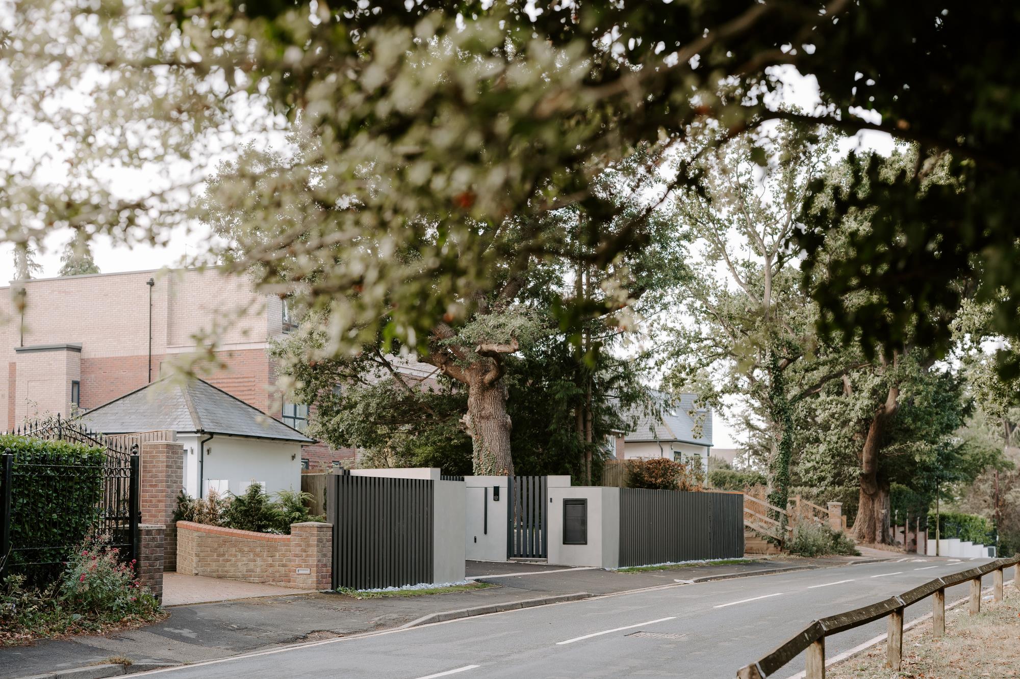 entrance road