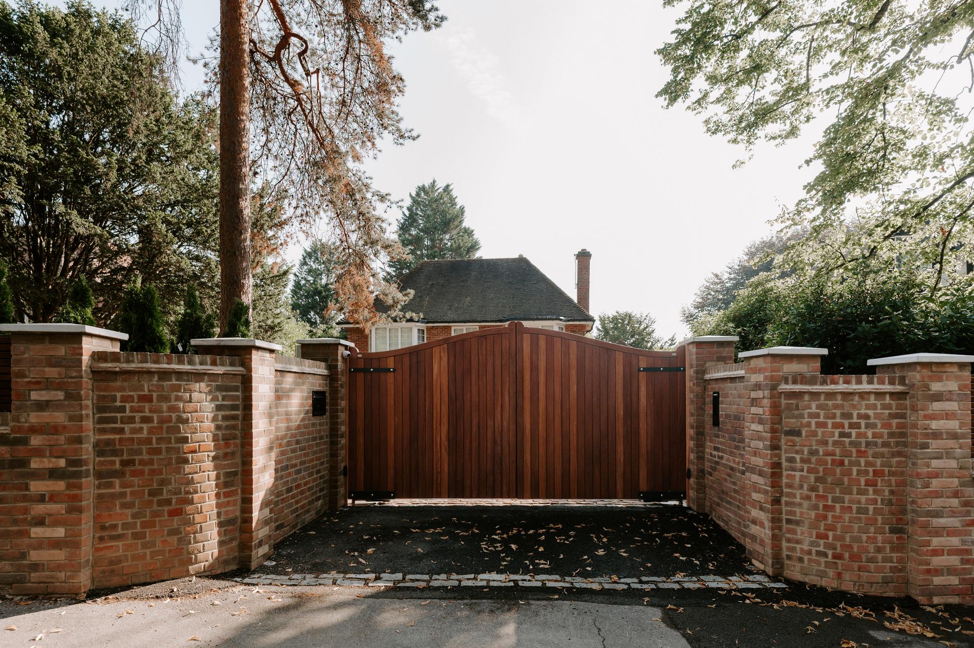 Hardwood gates